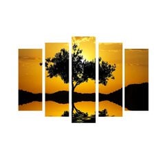 Репродукция из пяти частей Дерево цена и информация | Репродукции, картины | pigu.lt