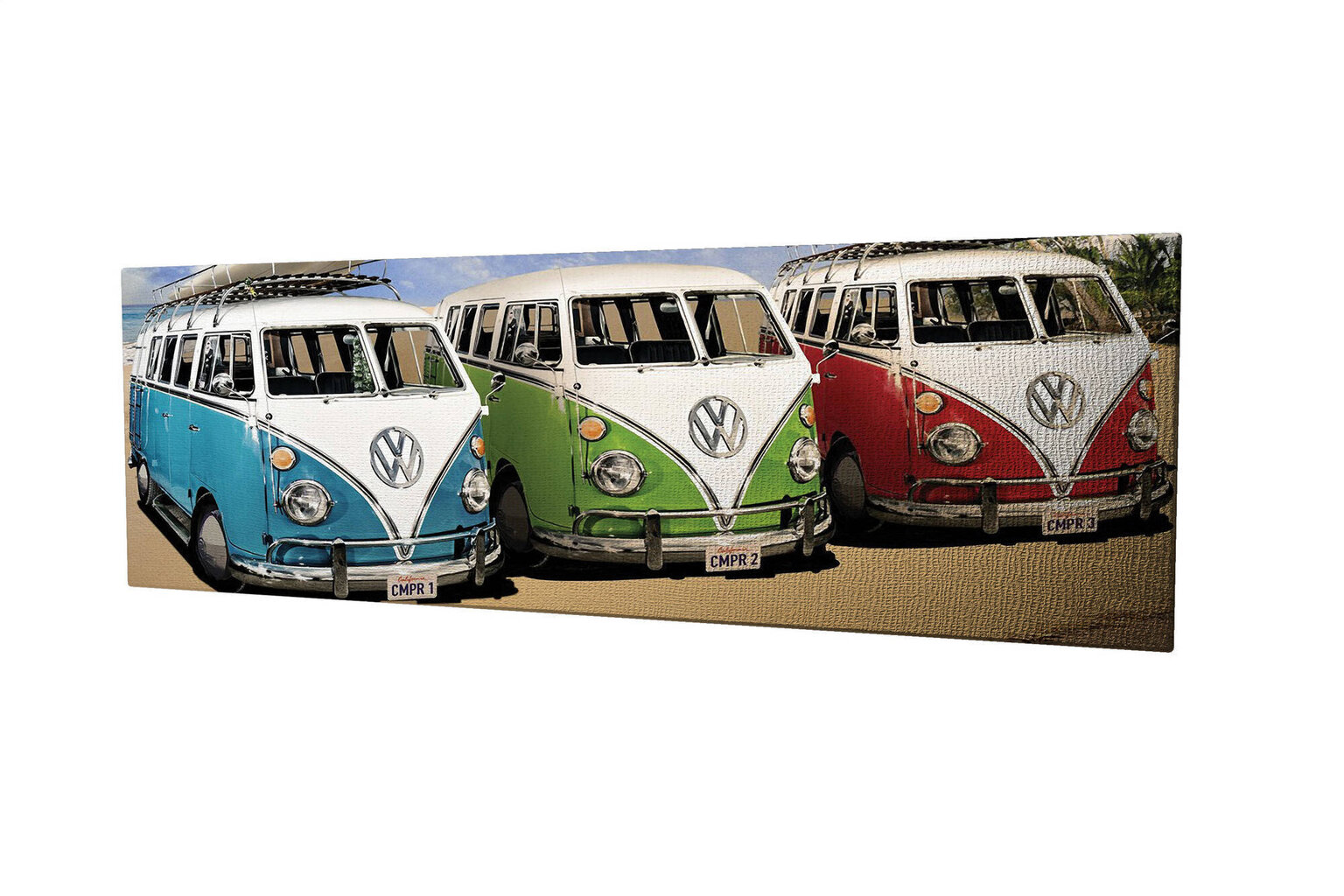 Reprodukcija Volkswagen autobusiukai kaina ir informacija | Reprodukcijos, paveikslai | pigu.lt