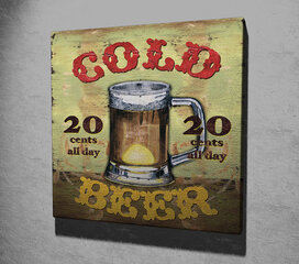 Репродукция Gold beer цена и информация | Репродукции, картины | pigu.lt
