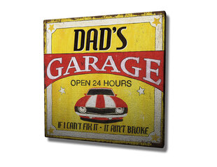Reprodukcija Dad's Garage kaina ir informacija | Reprodukcijos, paveikslai | pigu.lt