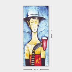 Репродукция Женщина с красной чашечкой цена и информация | Репродукции, картины | pigu.lt