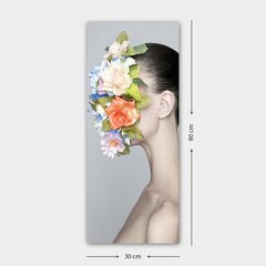 Reprodukcija Moteris ir gėlės kaina ir informacija | Reprodukcijos, paveikslai | pigu.lt