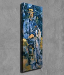 Reprodukcija Sėdinti vyras (Paul Cézanne) kaina ir informacija | Reprodukcijos, paveikslai | pigu.lt