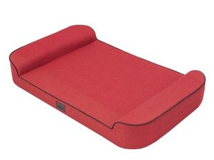 Hobbydog лежак Elegant Red, XL, 100x64 см цена и информация | Лежаки, домики | pigu.lt