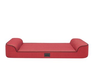 Hobbydog лежак Elegant Red, XXL, 120x80 см цена и информация | Лежаки, домики | pigu.lt