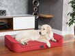 Hobbydog guolis Elegant Red, XXL, 120x80 cm kaina ir informacija | Guoliai, pagalvėlės | pigu.lt