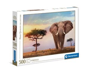 Dėlionė Afrikos Saulėlydis, Clementoni, 500d., 35096 kaina ir informacija | Dėlionės (puzzle) | pigu.lt