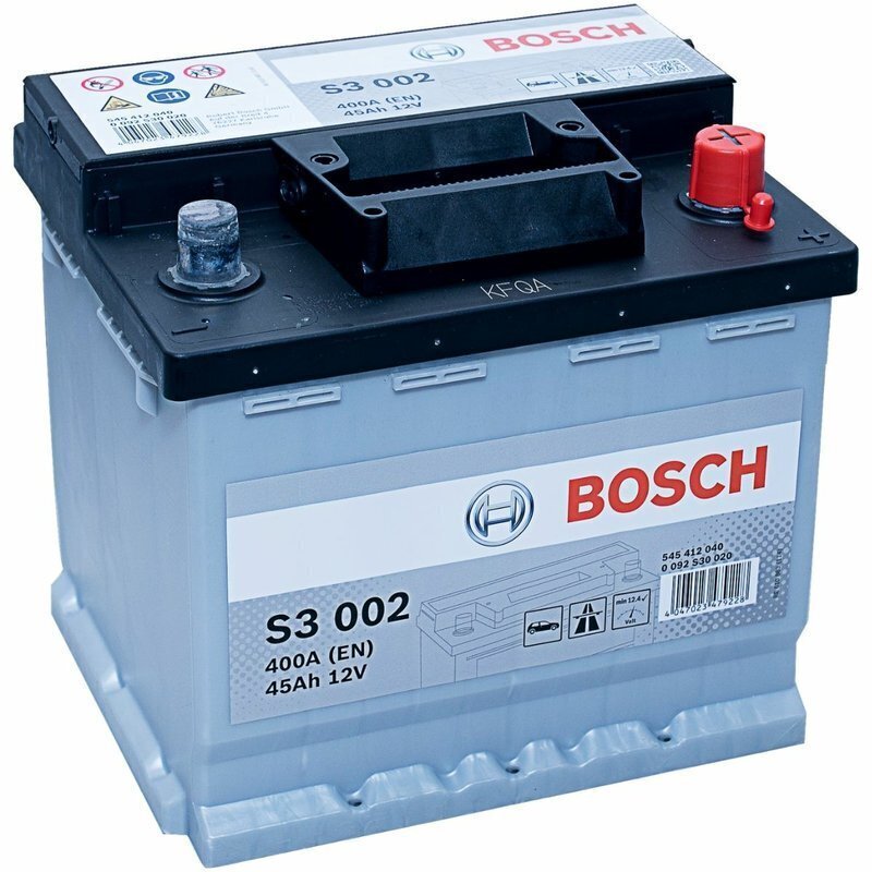 Akumuliatorius Bosch 45Ah 400A S3002 kaina ir informacija | Akumuliatoriai | pigu.lt