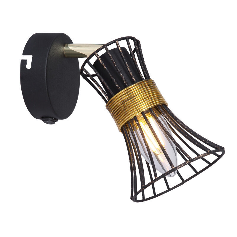 Globo Lighting šviestuvas Purra 54814-1 kaina ir informacija | Sieniniai šviestuvai | pigu.lt