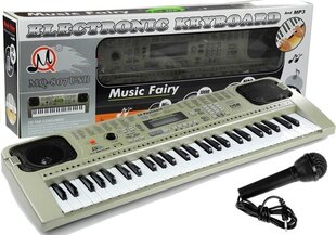 Didelis pianinas su mikrofonu Keyboard MQ-807 USB kaina ir informacija | Lavinamieji žaislai | pigu.lt