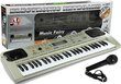 Didelis pianinas su mikrofonu Keyboard MQ-807 USB цена и информация | Lavinamieji žaislai | pigu.lt