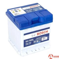 Аккумулятор Bosch 44Ah 420A S4000 цена и информация | Bosch Аккумуляторы и зарядные устройства | pigu.lt