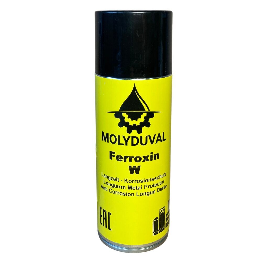 MOLYDUVAL - Ferroxin W Spray - Ilgalaikė metalinių paviršių apsauga aerozolyje цена и информация | Mechaniniai įrankiai | pigu.lt