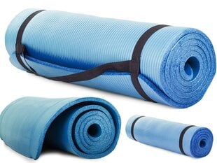 Фитнес коврик для йоги, 180x60 см цена и информация | Коврики для йоги, фитнеса | pigu.lt