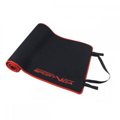 Gimnastikos kilimėlis SportVida Neoprene 180х60х0.6 cm, juodas/raudonas kaina ir informacija | Kilimėliai sportui | pigu.lt