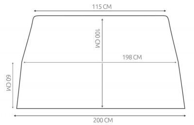 Vandeniui atsparus dviračio sėdynės uždangalas,200x100cm kaina ir informacija | Dviračių sėdynes ir sėdynių uždangalai | pigu.lt