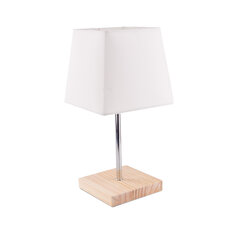 Настольная лампа Volteno EMMA WOOD E14 цена и информация | Настольные светильники | pigu.lt