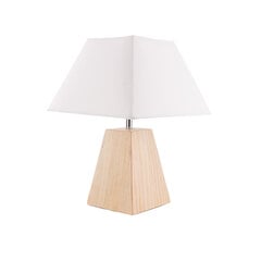 Настольная лампа Volteno EMMA WOOD E14 цена и информация | Настольные светильники | pigu.lt