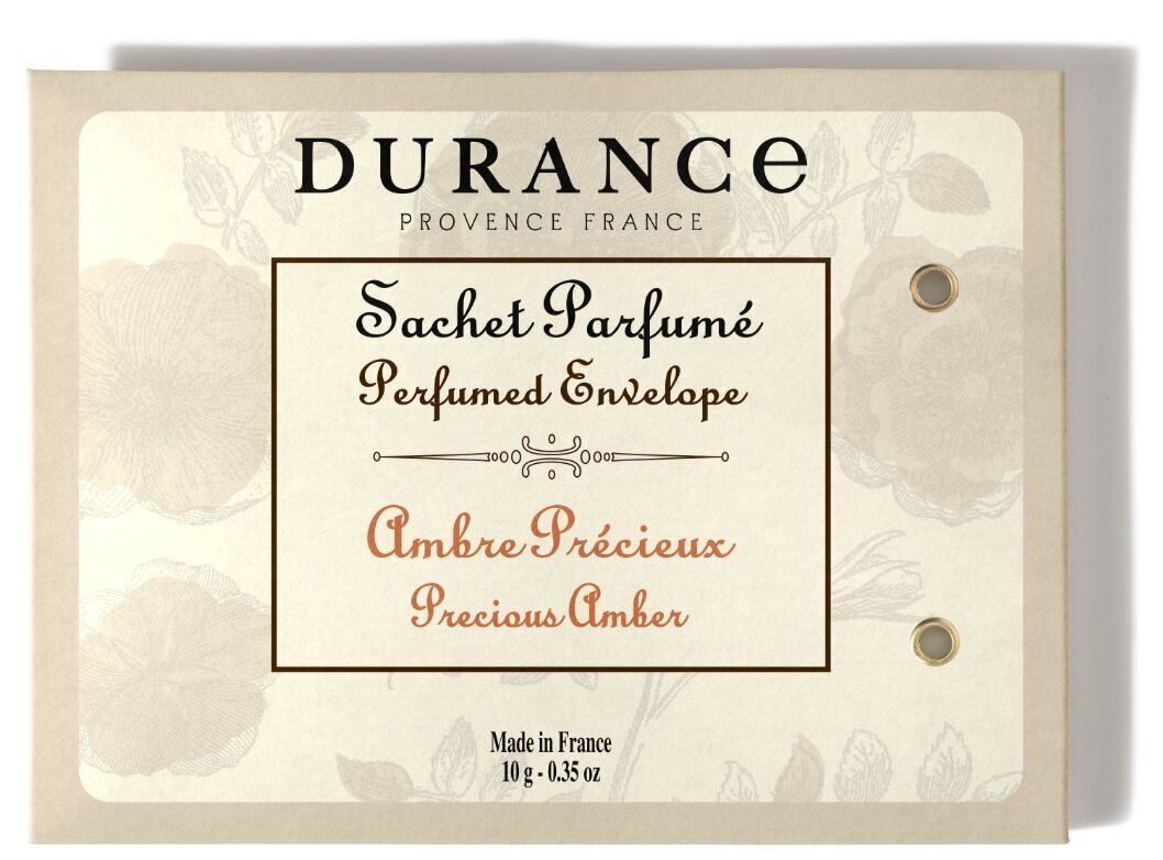 Kvapnus vokas Durance Precious Amber, 1 vnt kaina ir informacija | Namų kvapai | pigu.lt