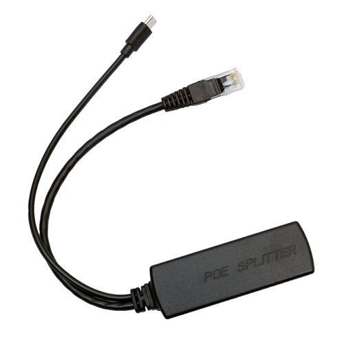 PoE 10/100M spliteris - Micro USB 5V 2A kaina ir informacija | Komutatoriai (Switch) | pigu.lt