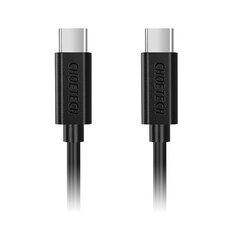 Kabelis Choetech USB Type C - USB Type C charging data cable 3A, 0,5 m, juodas kaina ir informacija | Kabeliai ir laidai | pigu.lt