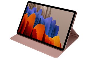 Чехол-книга для Samsung Galaxy Tab S7, розовый цена и информация | Чехлы для планшетов и электронных книг | pigu.lt