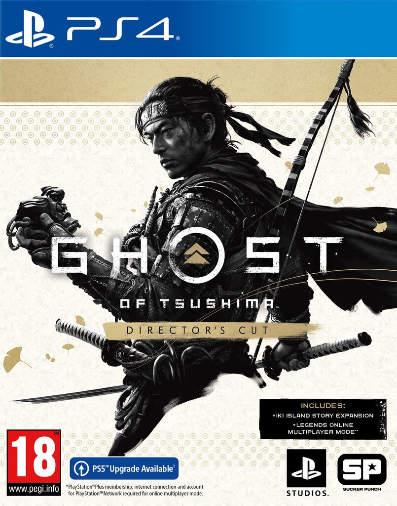 Ghost of Tsushima Director’s Cut PS4 kaina ir informacija | Kompiuteriniai žaidimai | pigu.lt