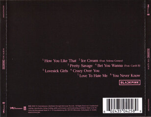 BLACKPINK - The Album, CD, Digital Audio Compact Disc цена и информация | Виниловые пластинки, CD, DVD | pigu.lt