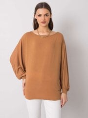 Повседневная блузка Rue Paris, светло-коричневого цвета цена и информация | Женские блузки, рубашки | pigu.lt