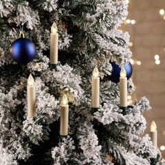 Kalėdinės LED žvakės, 10vnt. цена и информация | Рождественское украшение CA1031, 10 см | pigu.lt