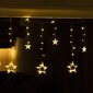 Lempučių žvaigždžių užuolaida цена и информация | Kalėdinės dekoracijos | pigu.lt