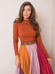 Женская блуза Sublevel с длинными рукавами, коричневая цена и информация | Женские блузки, рубашки | pigu.lt