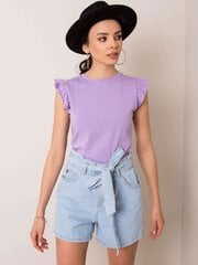 Фиолетовая женская блуза RUE PARIS цена и информация | Женские блузки, рубашки | pigu.lt