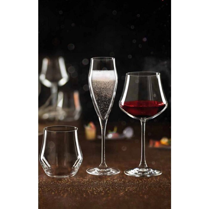 RCR Cristalleria Italiana raudono vyno taurės Ego-1, 500ml kaina ir informacija | Taurės, puodeliai, ąsočiai | pigu.lt