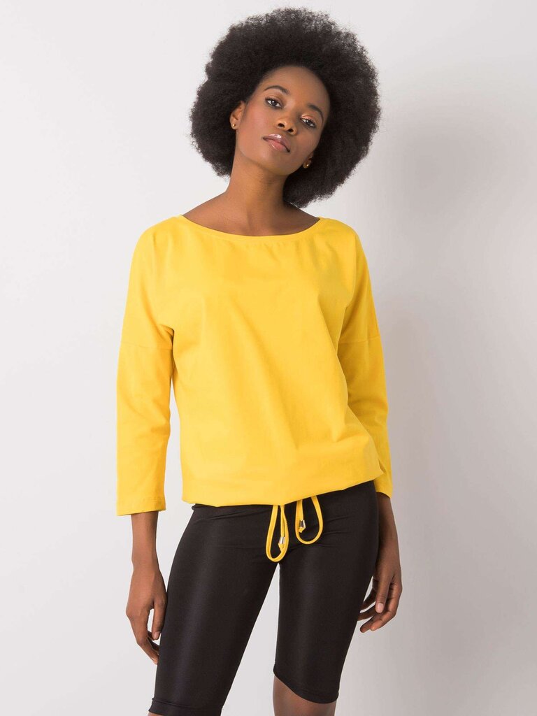 Palaidinė moterims, geltona XS kaina ir informacija | Palaidinės, marškiniai moterims | pigu.lt