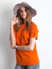 Palaidinė moterims, oranžinė S/M kaina ir informacija | Palaidinės, marškiniai moterims | pigu.lt