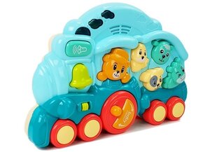 Интерактивный паровоз с животными цена и информация | Игрушки для малышей | pigu.lt