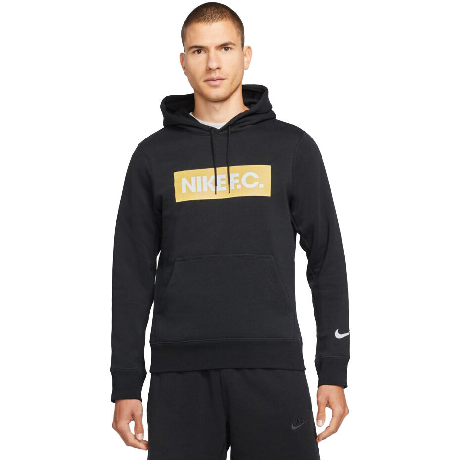 Džemperis vyrams Nike Fc Essntl Flc Hoodie PO CT2011 014, juodas kaina ir informacija | Sportinė apranga vyrams | pigu.lt