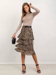 Блузка женская Rue Paris, песочный XL цена и информация | Женские блузки, рубашки | pigu.lt