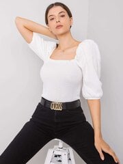 Черная блуза с блестящей нитью RUE PARIS  цена и информация | Женские блузки, рубашки | pigu.lt