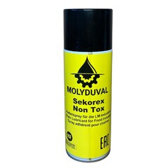 MOLYDUVAL - Sekorex Non Tox Spray - Sintetinis aerozolinis aliejus maisto pramonei kaina ir informacija | Mechaniniai įrankiai | pigu.lt