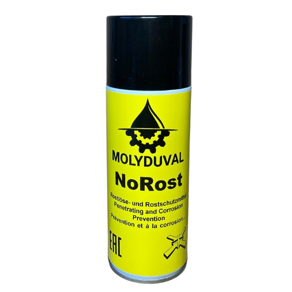 MOLYDUVAL - No Rost Spray - Daugiafunkcis purškalas MoS2 kaina ir informacija | Mechaniniai įrankiai | pigu.lt