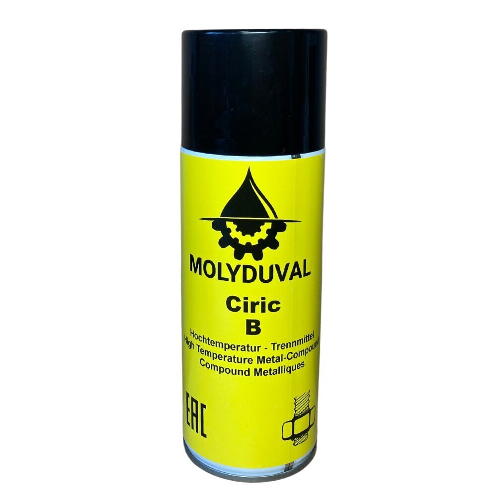 MOLYDUVAL - Ciric B Spray - Aukštos temperatūros purškiklis metalo junginiams kaina ir informacija | Mechaniniai įrankiai | pigu.lt