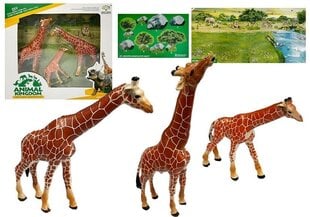 Žirafų figūrėlių rinkinys, 3 vnt. kaina ir informacija | Žaislai berniukams | pigu.lt