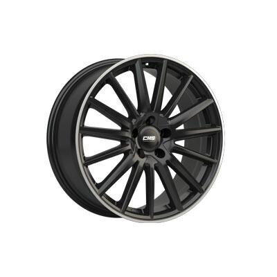 Cms C23 Diamond rim black 7.5R17 5X108/52 63.4 цена и информация | Ratlankiai | pigu.lt