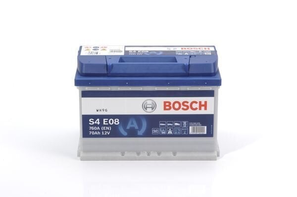 Akumuliatorius Bosch EFB 70Ah 760A S4 E08 цена и информация | Akumuliatoriai | pigu.lt