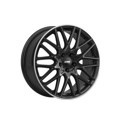 Cms C25 Diamond rim black 7.5R18 5X114.3/47 66.1 kaina ir informacija | Ratlankiai | pigu.lt