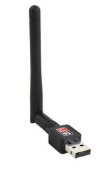 RoGer USB WiFi Adapter / 9dBi Antenna / 300Mbps / 802.11n / Black kaina ir informacija | Adapteriai, USB šakotuvai | pigu.lt