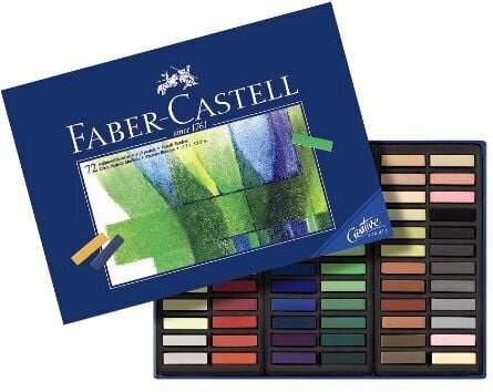 Pastelinės kreidelės Faber-Castell Mini Creative Studio, 72 spalvos kaina ir informacija | Kanceliarinės prekės | pigu.lt