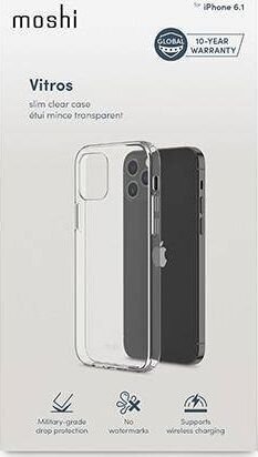 Moshi iPhone 12/12 Pro, transparent kaina ir informacija | Telefono dėklai | pigu.lt